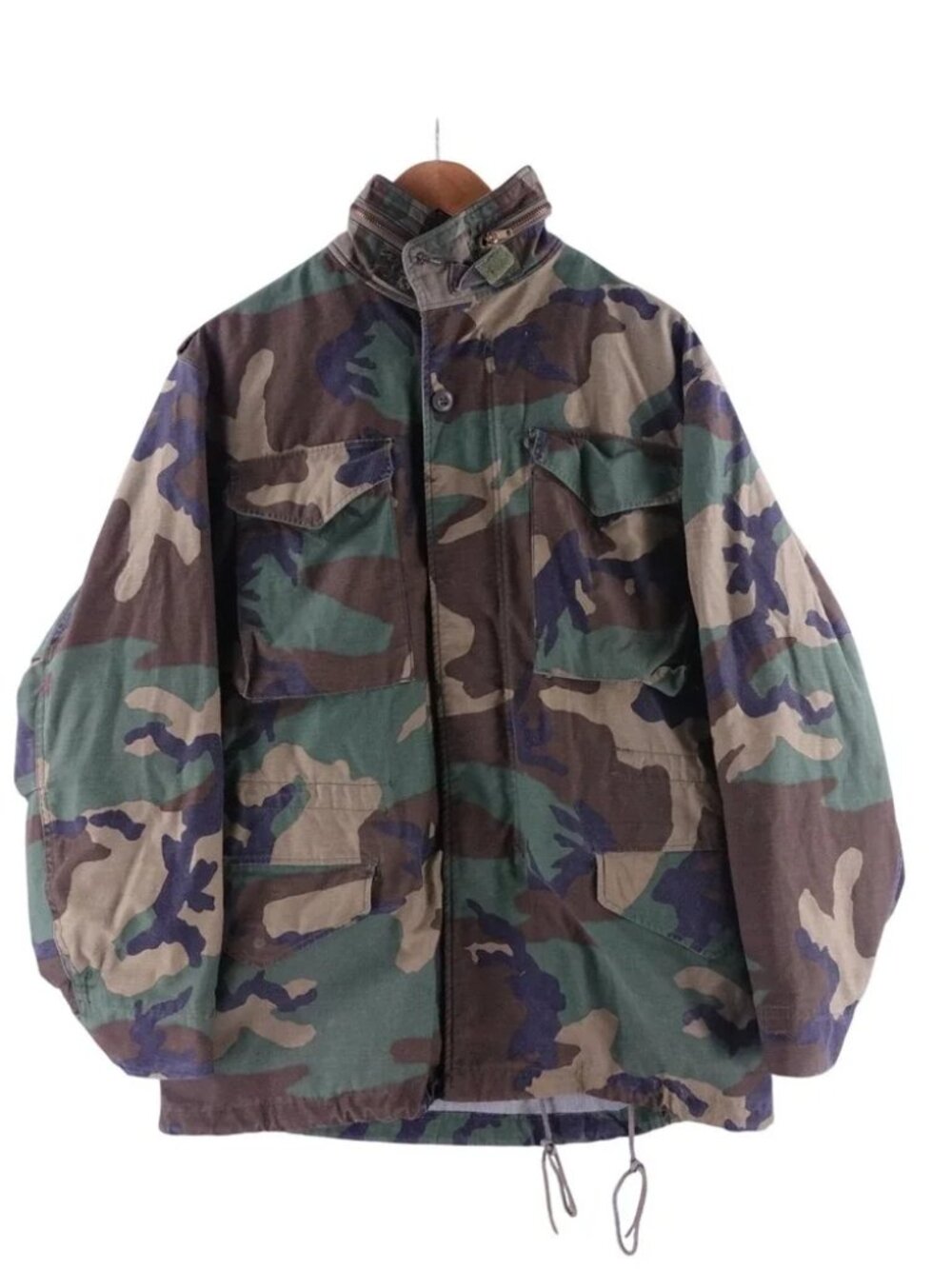 Report Cavalier Clothes Mens Small Regular US Military M-65 Woodland Camo Field